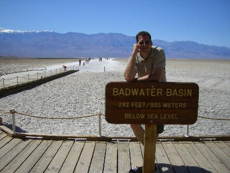 Badwater - der tiefste Punkt in Death Valley
