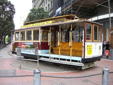 Cable Car Wendestelle