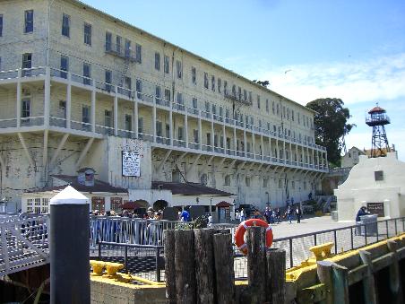 Ankunft auf Alcatraz