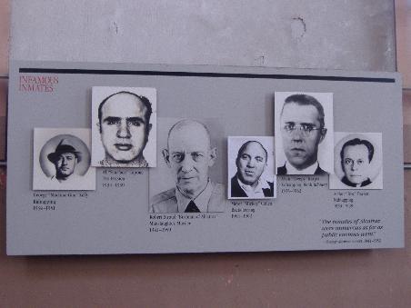 Die berühmtesten Insassen von Alcatraz.
