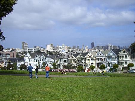 Alamo Square - die Postkartenstraße
