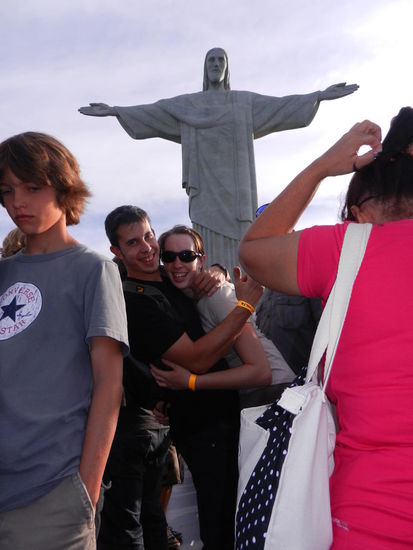 Am Corcovado! Cristo de Redentor (Christus der Erloeser)