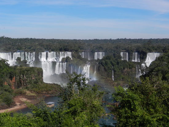Beeindruckender View von der brasilianischen Seite!