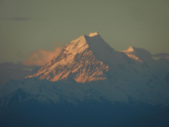 Mt. Cook im Abendrot!