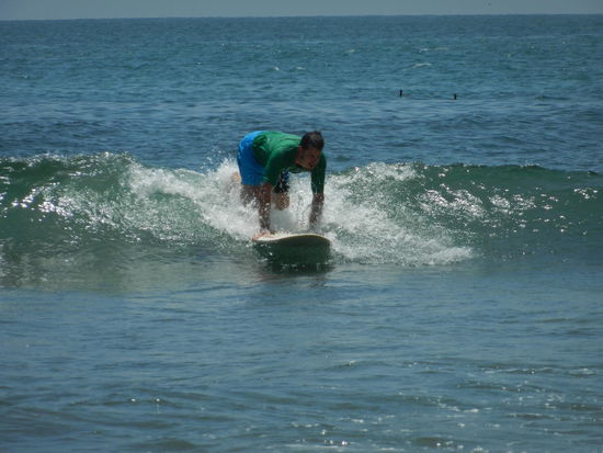 Der erste Hauch vom Surfen