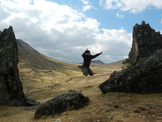 Mel's erster Flugversuch