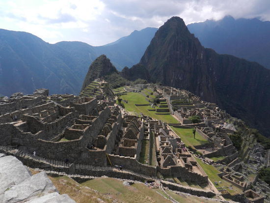 Der bekannte Blick auf Machu Picchu!