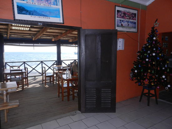 Auch hier wird weihnachtlich dekoriert, aber es ist ein anderes Gefuehl!