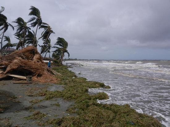 Der nicht mehr vorhandene Strand!