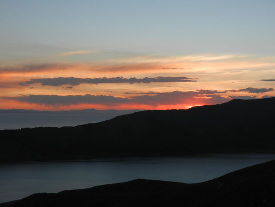 ... und Sonnenuntergaenge!