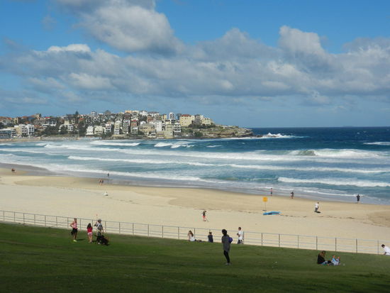 Der beruehmte Bondi-Beach!