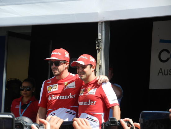 Fernando Alonso und Felipe Massa!