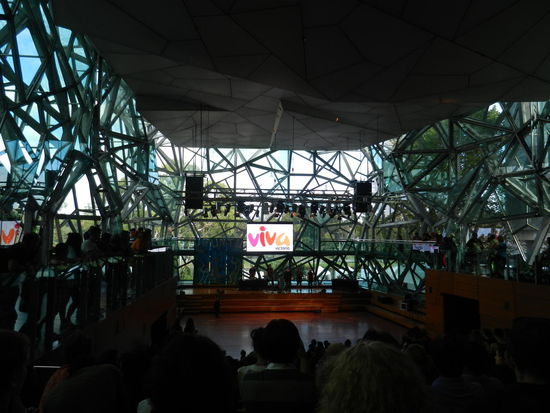 Beeindruckender als die Musik war in diesem Fall das Gebaeude!