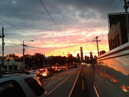 CBD bei Sonnenuntergang!