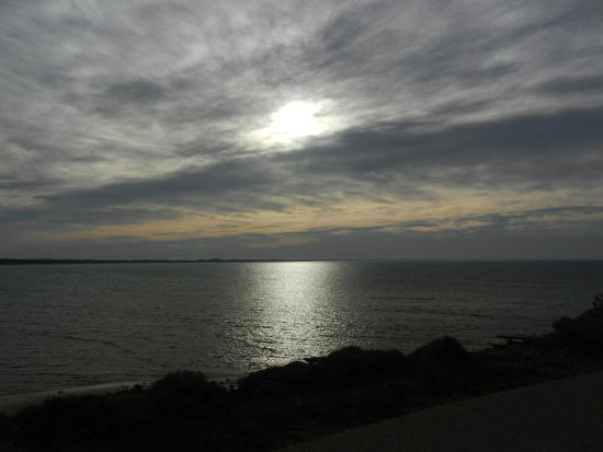 Morgenstimmung in dem Surfer-Ort Torquay.