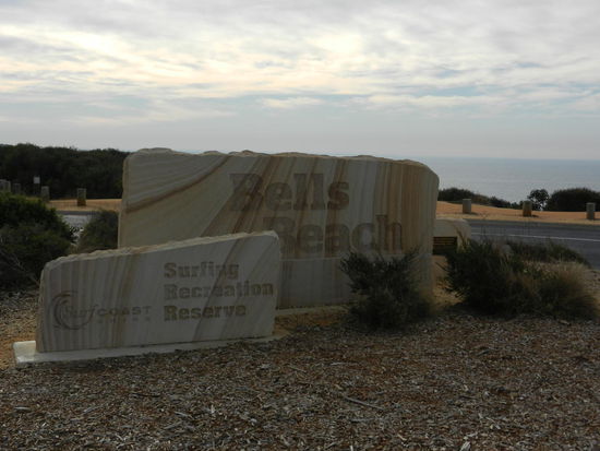 Bells Beach zaehlt zu den weltbesten Surf Spots - hier findet jedes Jahr der Rip Curl Pro Contest statt!
