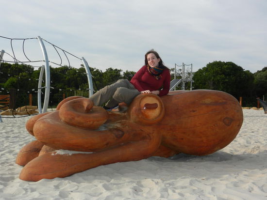 Mel steht auf Calamari!