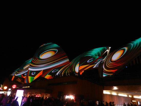 das bunte Opera House!