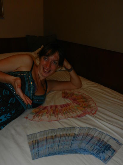 Zum ersten mal waren wir Multi-Millionaere!