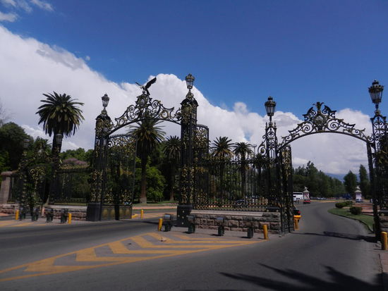 Das "Gartnduerl" zum San Martin Park.