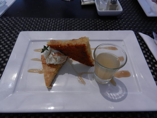 Das perfekt garnierte Dessert