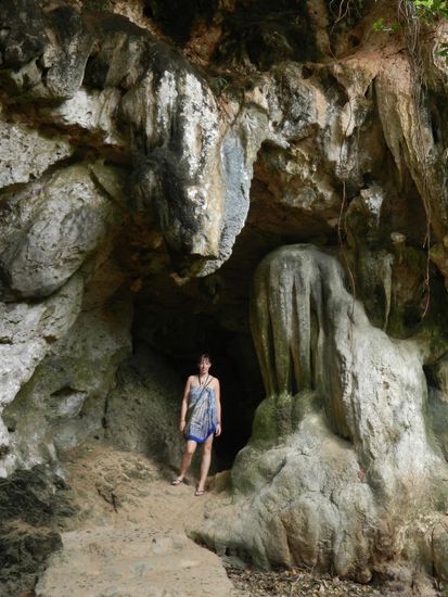 Auf dem Weg zum Phranang Beach.