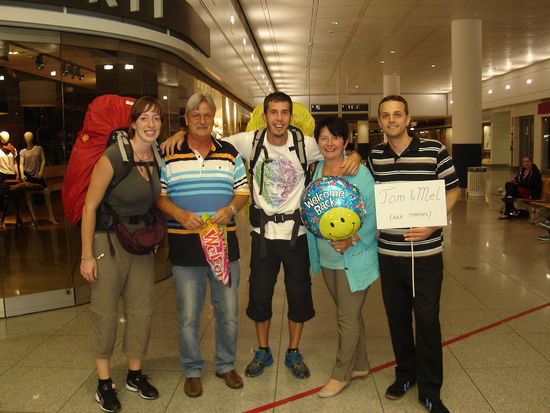 Die Familie wieder vereint!