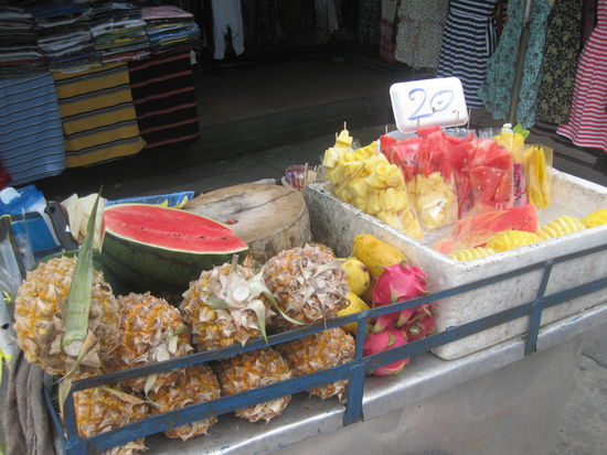 Immer frisches und leckeres Obst.