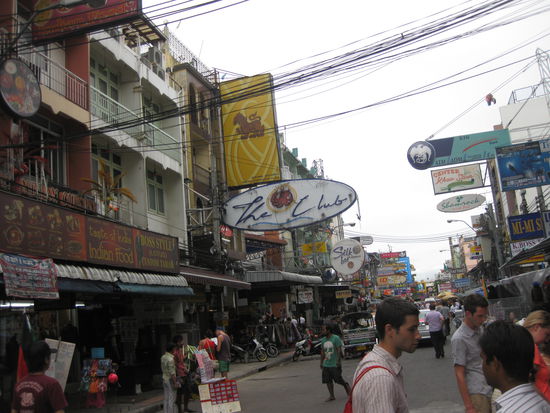 Khao San Road, ein Muss fuer jeden Backpacker!
