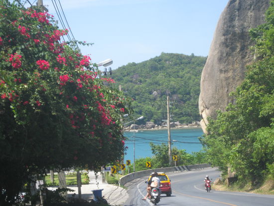 Auf dem Weg nach Lamai