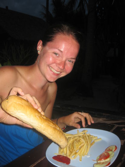 Ne jute Mahlzeit ohne Gurken und Tomaten natuerlich!