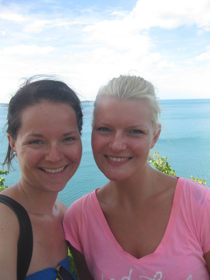 Nach 5std. Kulturprogramm, einfach mal die schoene Aussicht geniessen!