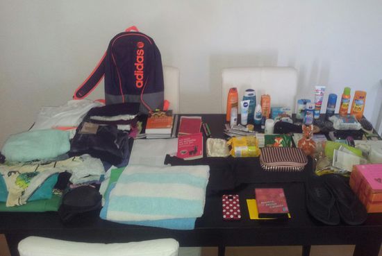 Ich packe meinen Rucksack...