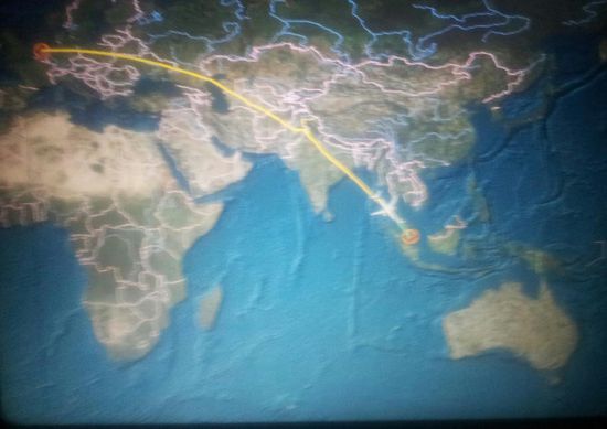 Einmal um die Welt bitte!