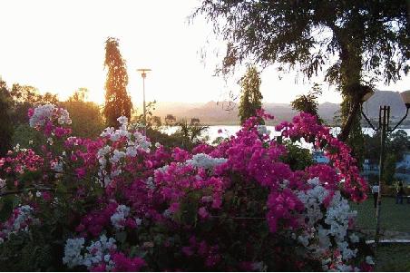 abendstimmung an udaipurs sunset point.