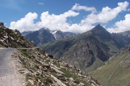 auf dem rohtang pass.