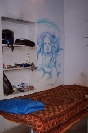 mein zimmer für 50 rupies in pushkar.