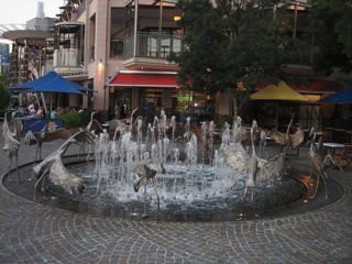 Brunnen am Darling Harbour