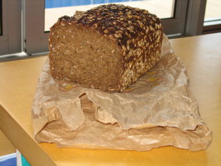 es sieht nicht nur aus wie Vollkornbrot - es ist eins