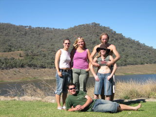 and here we are... Lotte, Nadia, Luke, Holly and Mick