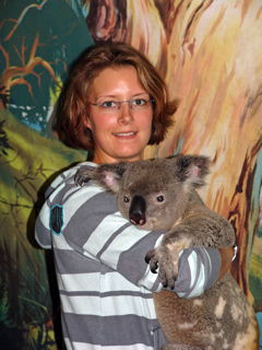 Lotte mit Koala... extra für dich Daniel!