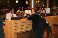 Checkin Hamburg Airport