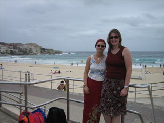 Ina und ich am Bondi Beach