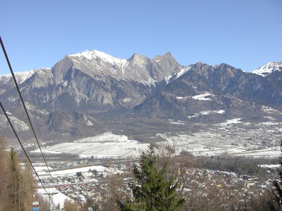 So siehts zur Zeit zu Hause in Bad Ragaz in der Schweiz aus.