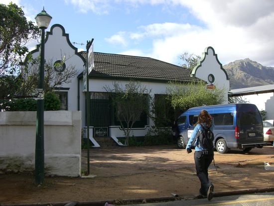 Unser Hostel in Stellenbosch