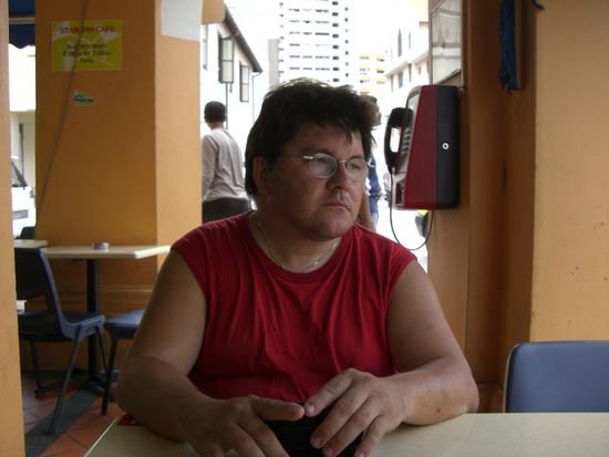 Beim Inder - Chicken Curry war super!