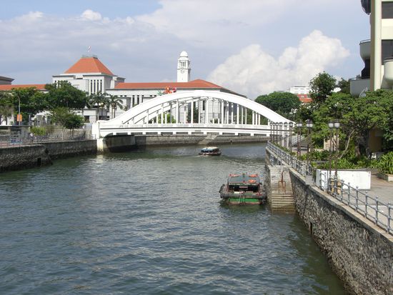 Der Fluss Singapore