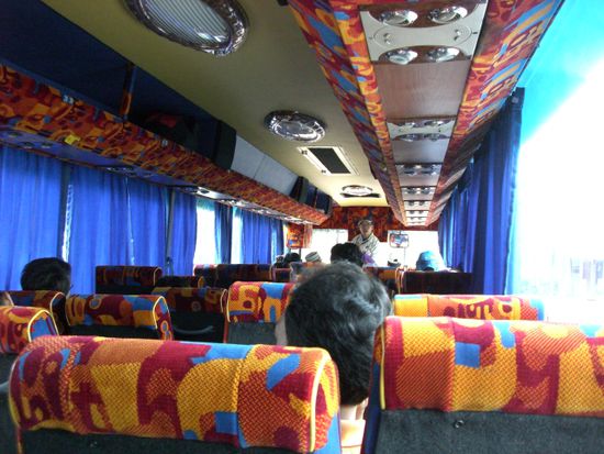 Im Bus nach Mersing