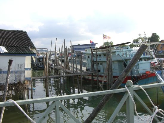 Der Hafen in Mersing