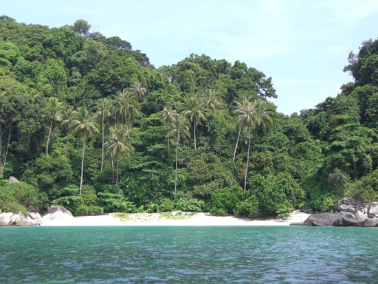 Einsamer Strand